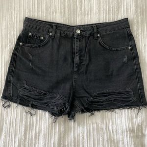 Topshop Moto Mom Shorts